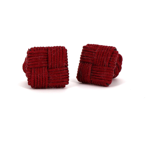 Garnet Square Cufflinks