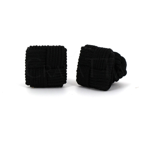 Black Square Cufflinks