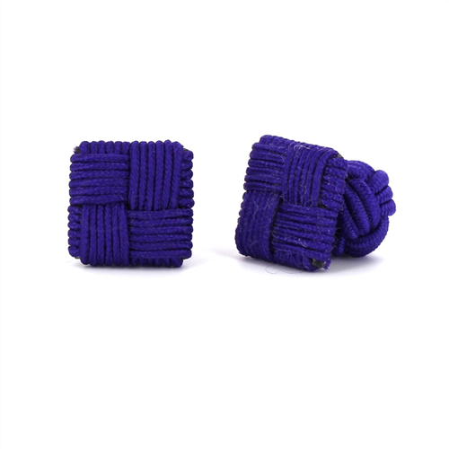 Purple Square Cufflinks