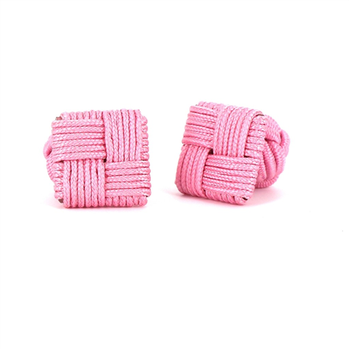 Light Pink Square Cufflinks