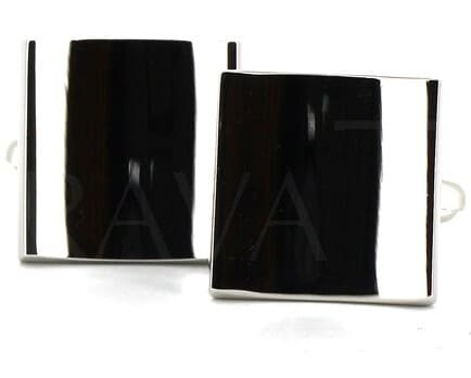 Convex Square Cufflinks