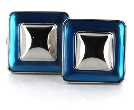 Enamel Square Cufflinks