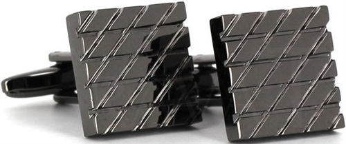 Black Square Cufflinks III