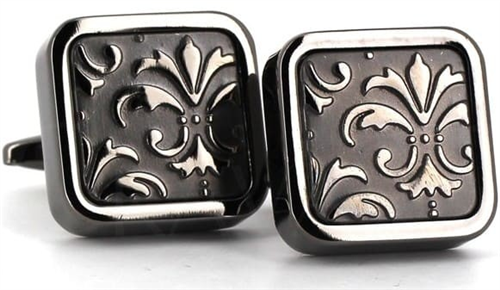 Black Square Cufflinks IV