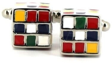 Rubik's Cube II Cufflinks