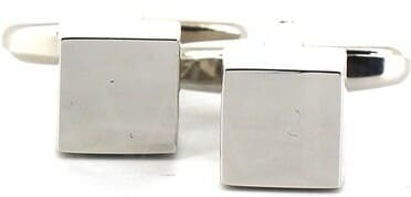 Silver Cube Cufflinks