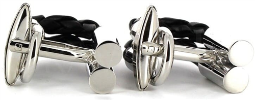 Black Rope Cufflinks IV