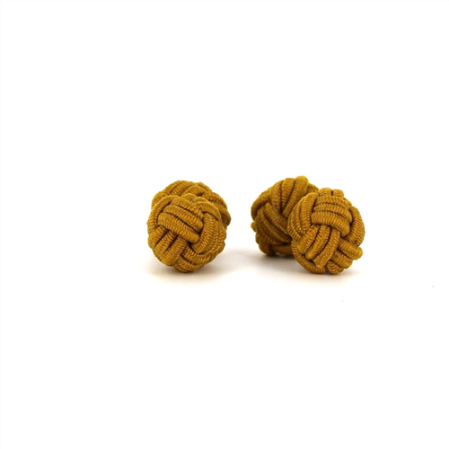 Double Ball Bronze Cufflinks