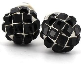 Double Stone Ball Cufflinks