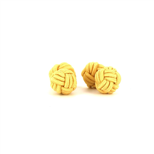 Double Ball Gold Cufflinks