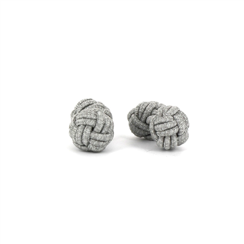 Light Gray Double Ball Cufflinks