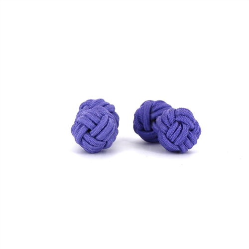 Lilac Double Ball Cufflinks