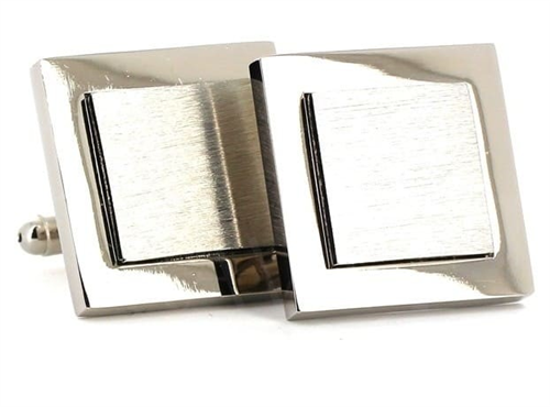 Double Square Cufflinks