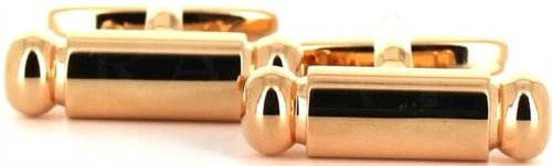 Double Ball Gold Cufflinks II