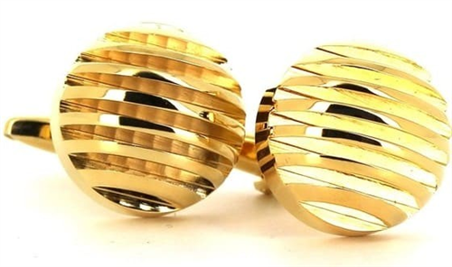 Golden Cufflinks III