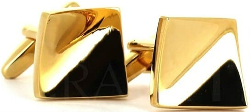 Smooth Gold Cufflinks