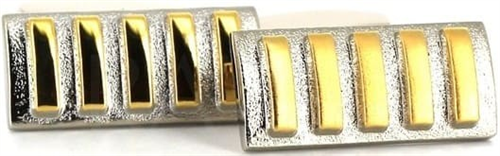 Golden Striped Cufflinks II