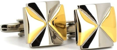 Gold and Silver Cufflinks II