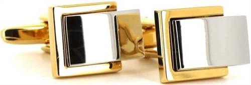Gold and Silver Cufflinks III