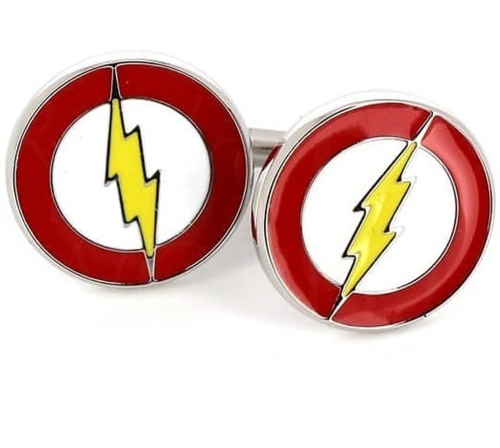 Flash Shield Cufflinks