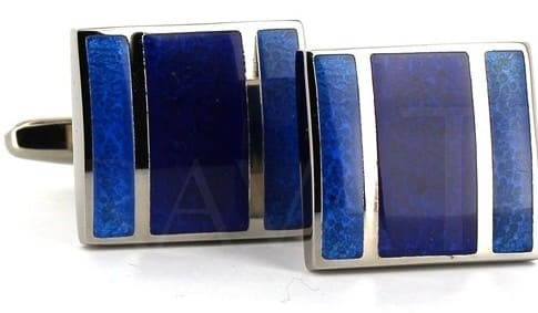 Enamel Blue Cufflinks I