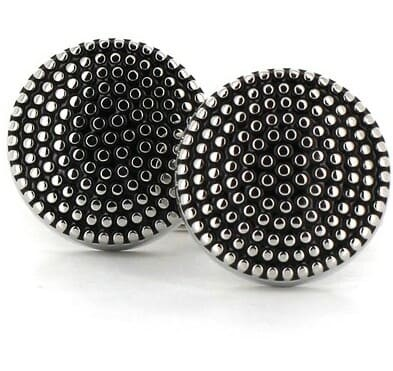Enamelled Circular Cufflinks III