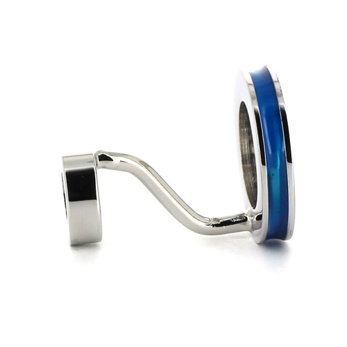 Sky Blue Double Ball Enamel Cufflinks