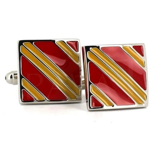 Enamel Cufflinks Spain II
