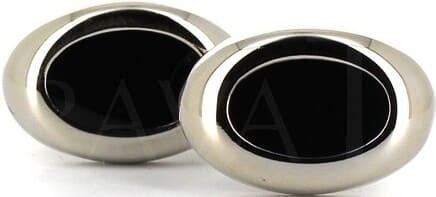 Oval Enamel Cufflinks II