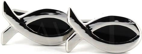 Enamel Fish Cufflinks