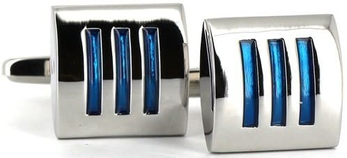 Turquoise Enamel Cufflinks