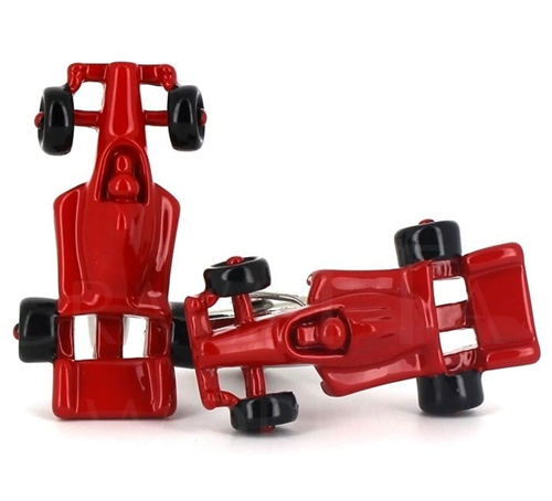 Red Formula 1 Cufflinks