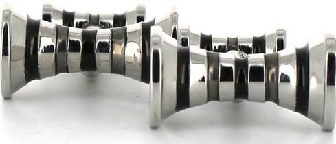 Bicolor Hyperbola Cufflinks