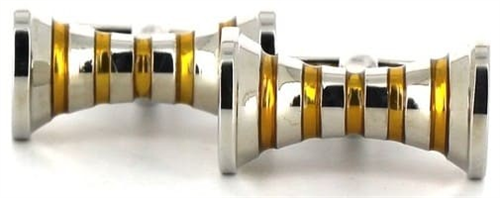 Golden Hyperbola Cufflinks