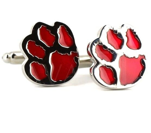 Red Imprint Cufflinks