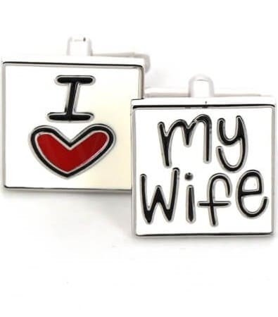 Cufflinks I Love My Wife