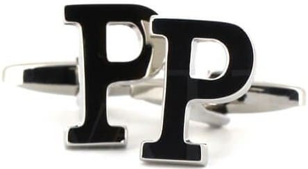 Letter P Cufflinks