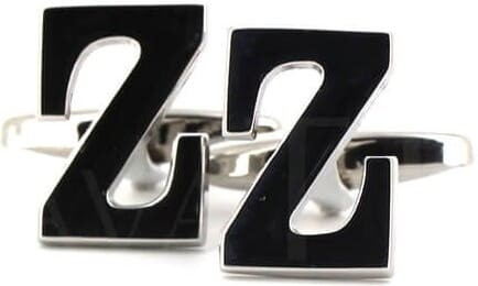 Letter Z Cufflinks