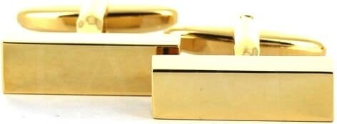 Gold Bullion Cufflinks
