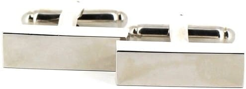 Silver Bullion Cufflinks