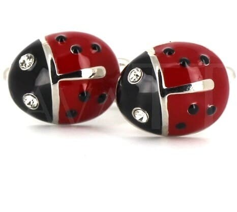 Ladybug Cufflinks