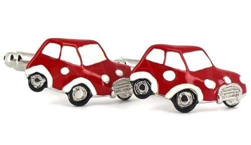 Red Mini Cufflinks