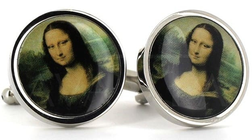 Mona Lisa Cufflinks