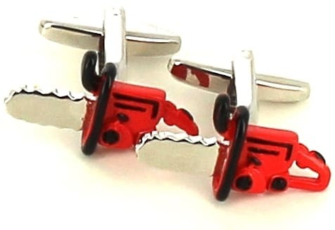 Chainsaw Cufflinks