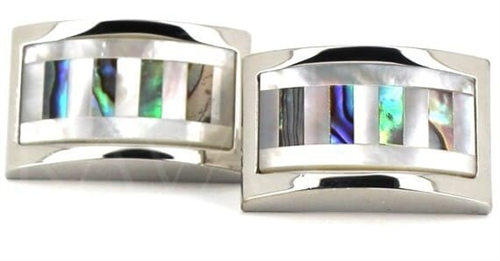 Radiant Mother-of-Pearl Cufflinks