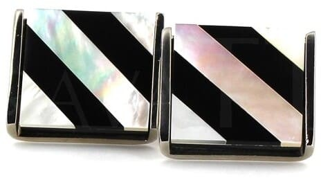 Square Mother-of-Pearl Cufflinks II