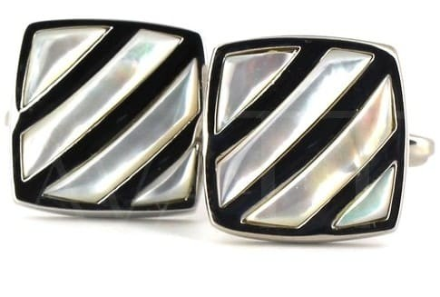 Square Mother-of-Pearl Cufflinks IV