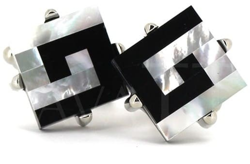 Ivory Mother-of-Pearl Cufflinks