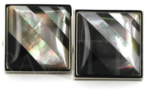 Multicolor Mother-of-Pearl Cufflinks