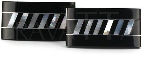 Rectangular Mother-of-Pearl Cufflinks II